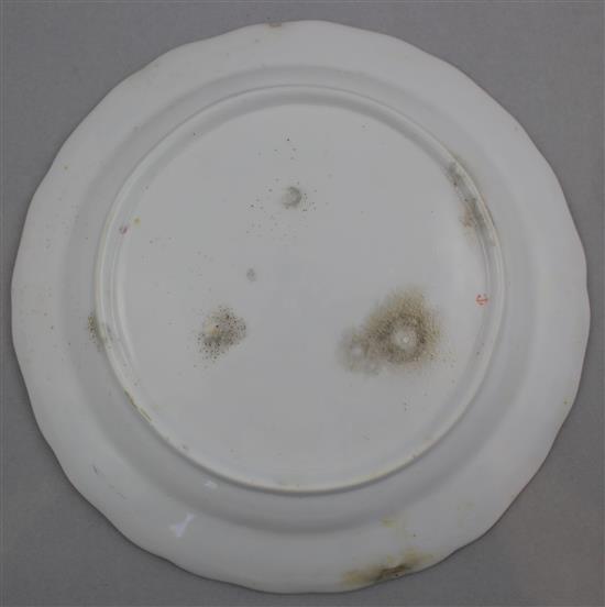 A Chelsea Hans Sloane botanical plate, c.1755, 21cm